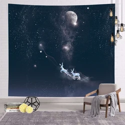 100%Polyester Custom Pattern Image Logo Digital Printed Tapestry Background Tapestry Wall Hangings Tapestry