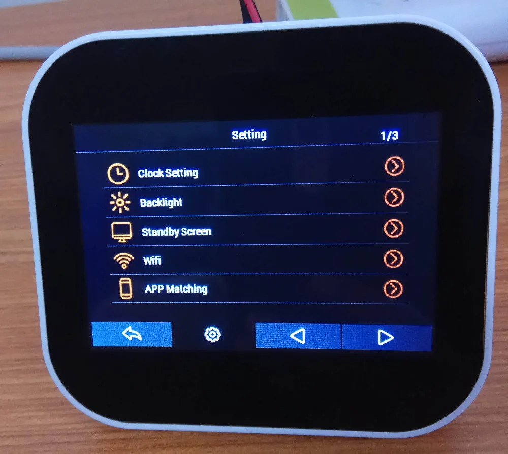 wifi modbus Fan Coil thermostat