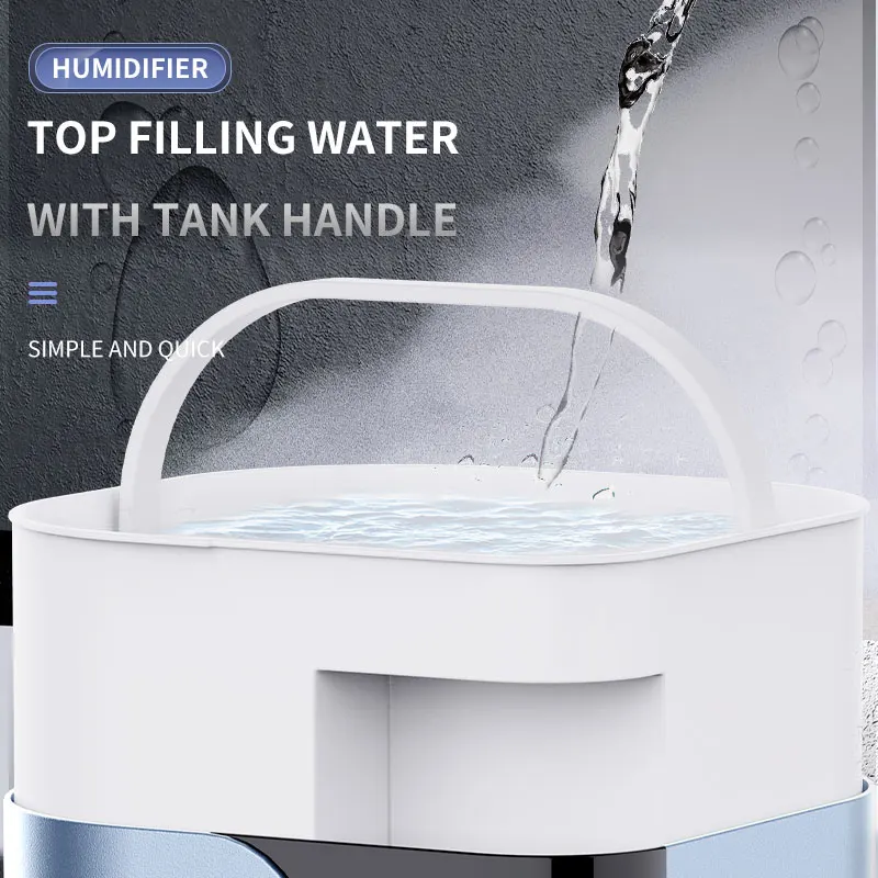 Top Filling Design Double Spray Nozzle Mist Humidifier Big Air Conditioner Wifi air Humidifier