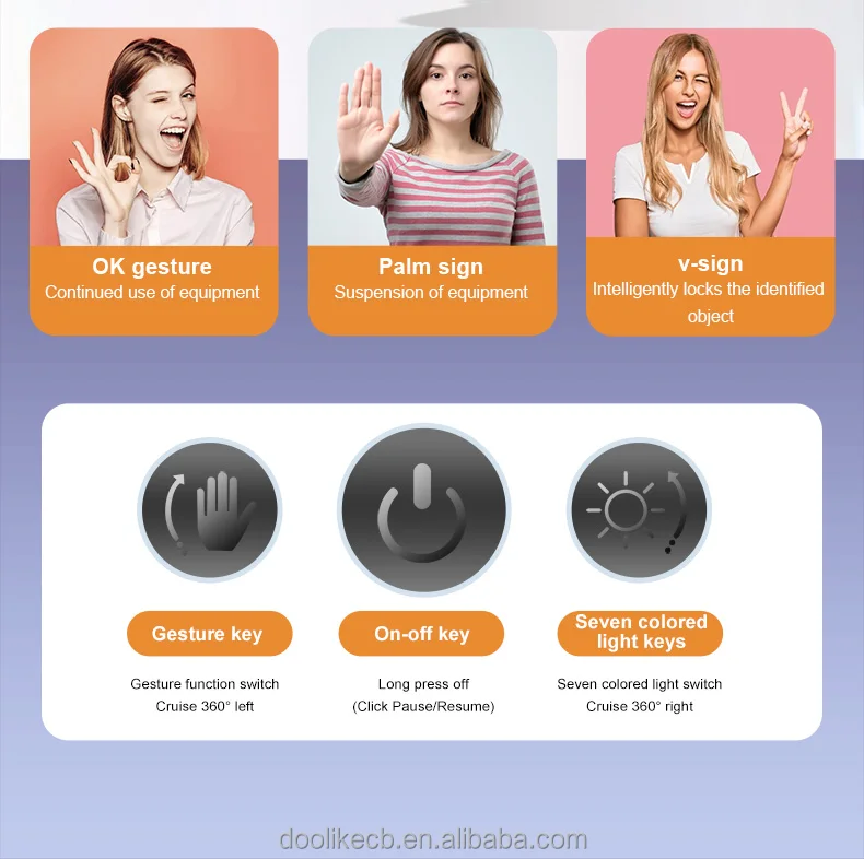 Newest Q14 360 Rotation Auto AI Focus Face Tracking Follow Mobile Phone Stabilizers Magnetic Holder Gimbal Stabilizer For Phones