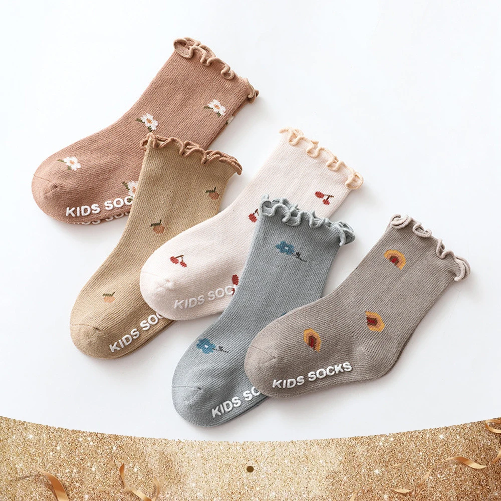 210610XL23 boy girl toddler infant animal hosiery ribbed stocking kid boots children bebek corap newborn baby anti slip socks
