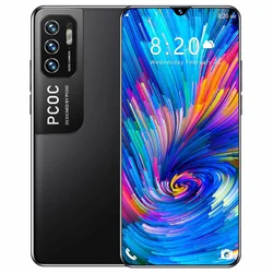 M3 PRO Big Screen 6.5 inch telephone water drop 4G 5G Smart Android cellphone phones