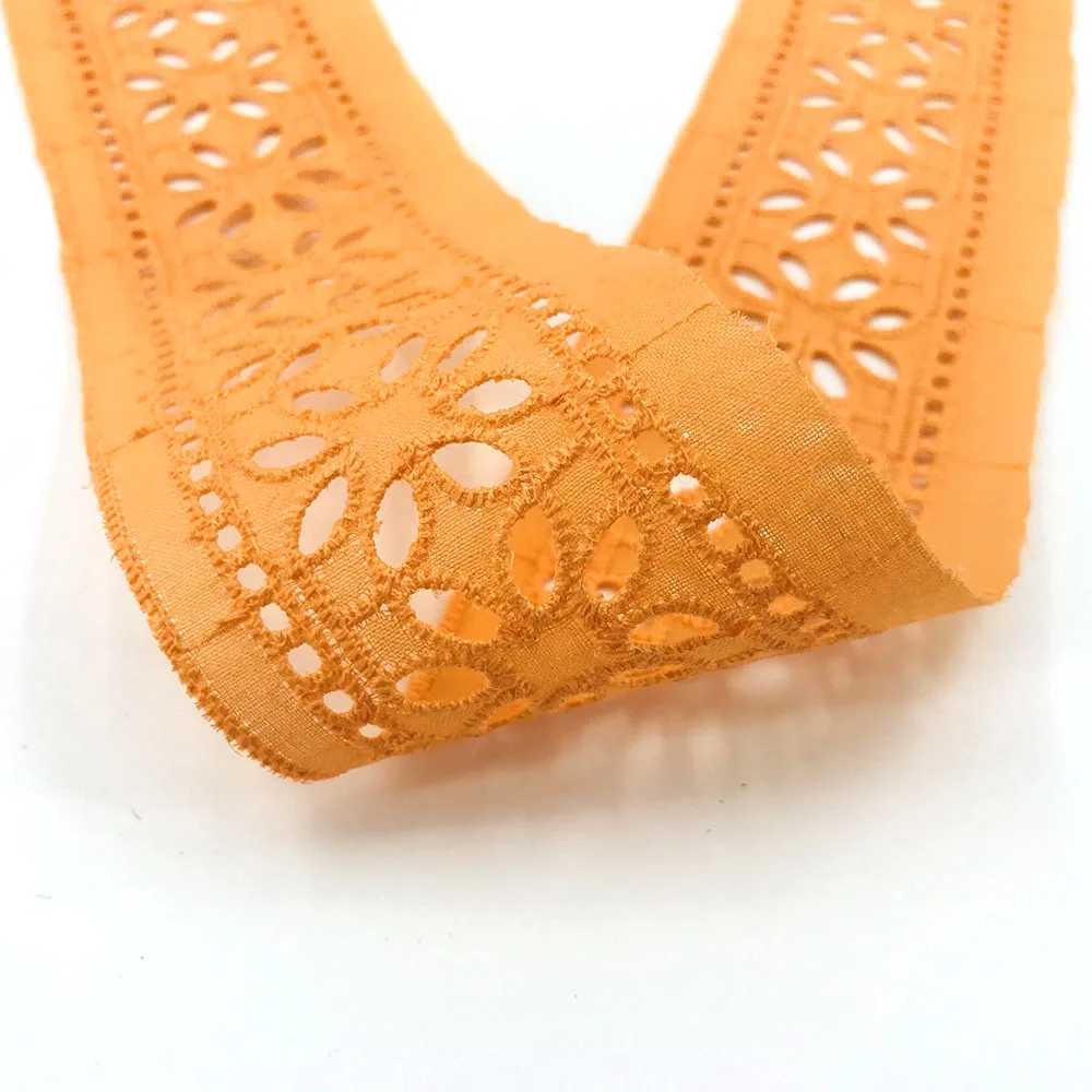 High Quality Wholesale Swiss Dubai Embroidered Cotton Tulle Lace Fabric African Net Embroidery Lace