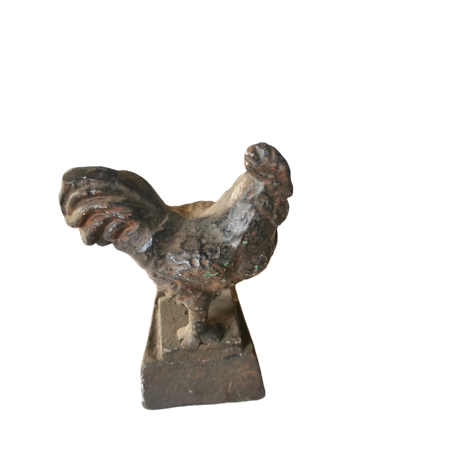 Oniya Vintage Doorstop Home Decoration Heavy Bronze Brown Cast Iron Rabbit Bunny Door Stopper