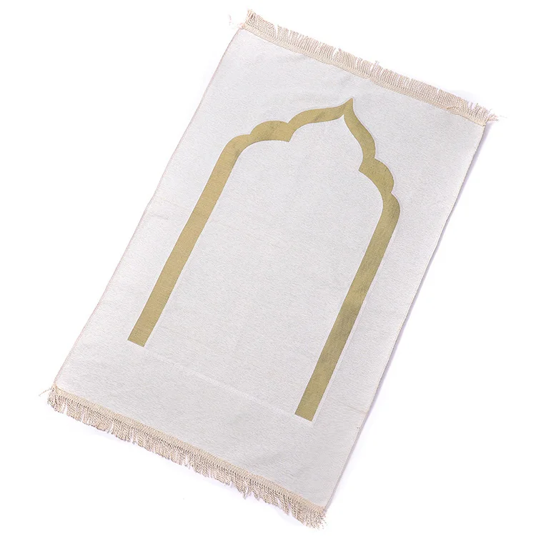 High Quality Custom Logo Prayer Mat Muslim Simple High Quality Islamic Prayer Rug