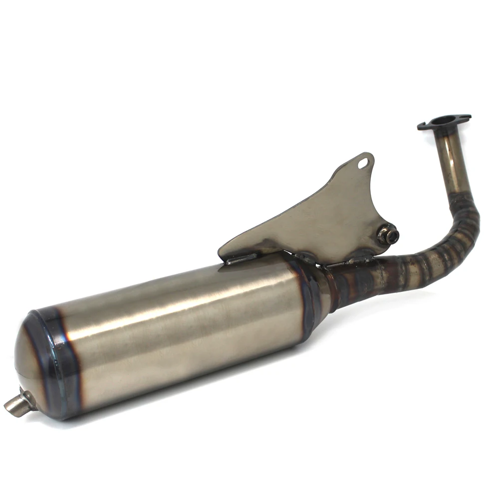 Motorcycle Exhaust Pipe and Muffler System for Yamaha JOG50 3KJ,3RY,4JP,4LV JOG50 JOG90 ZR EVO