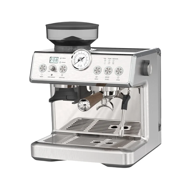 Кофеварка эспрессо с кофемолкой 2200 Вт многофункциональная автоматическая кофемашина Германии
