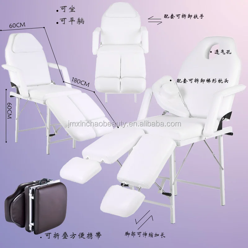 salon stations Puncture acupuncture health Portable massage table beauty piercing tattoo bed