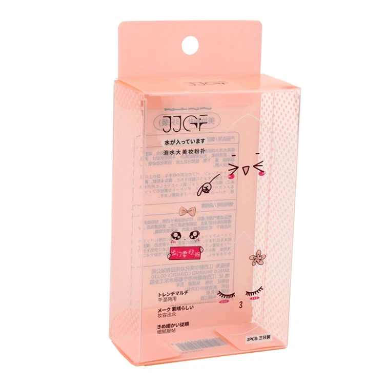 Baili Pack Manufacturer With Printing Clear PVC Packaging Transparent PET Boxes
