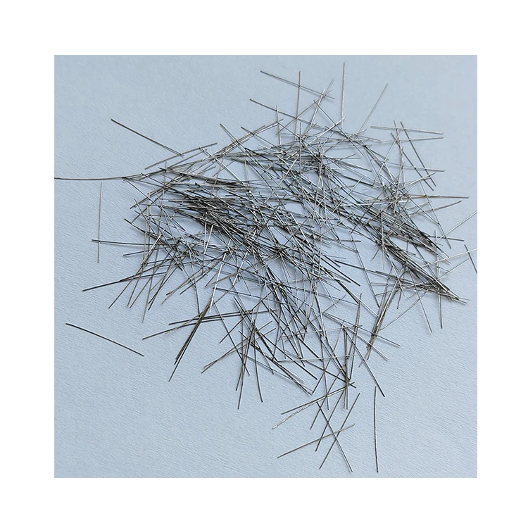 Wholesale Durable Industrial Building Flat Stainless Steel Fiber Reinforced Concrete Material With Tensile Corrosion Resistance