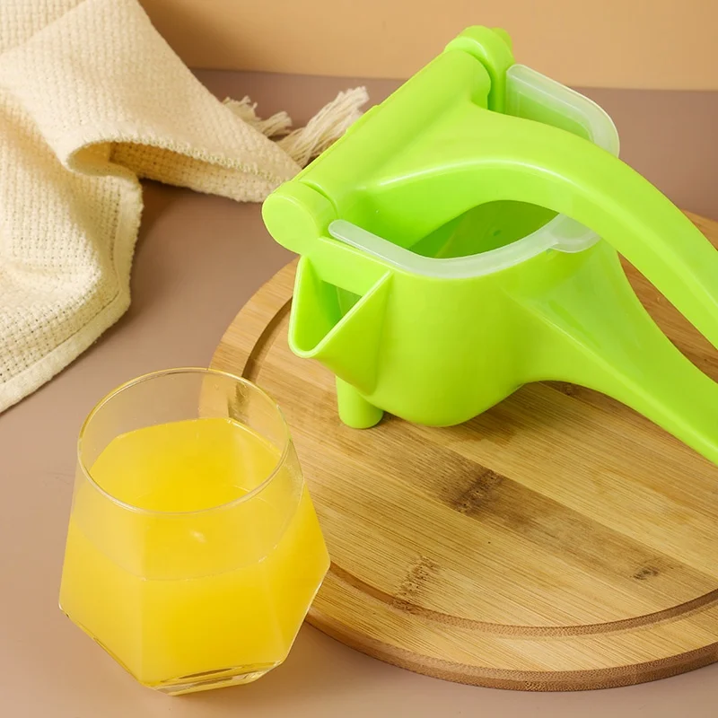 FANGYUAN plastic fresh fruit vegetable manual hand press commercial orange portable juicer extractor lemon squeezer