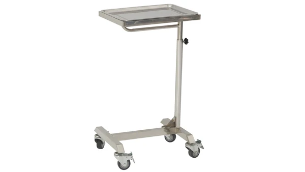 Hospital stainless steel mayo table operation tray