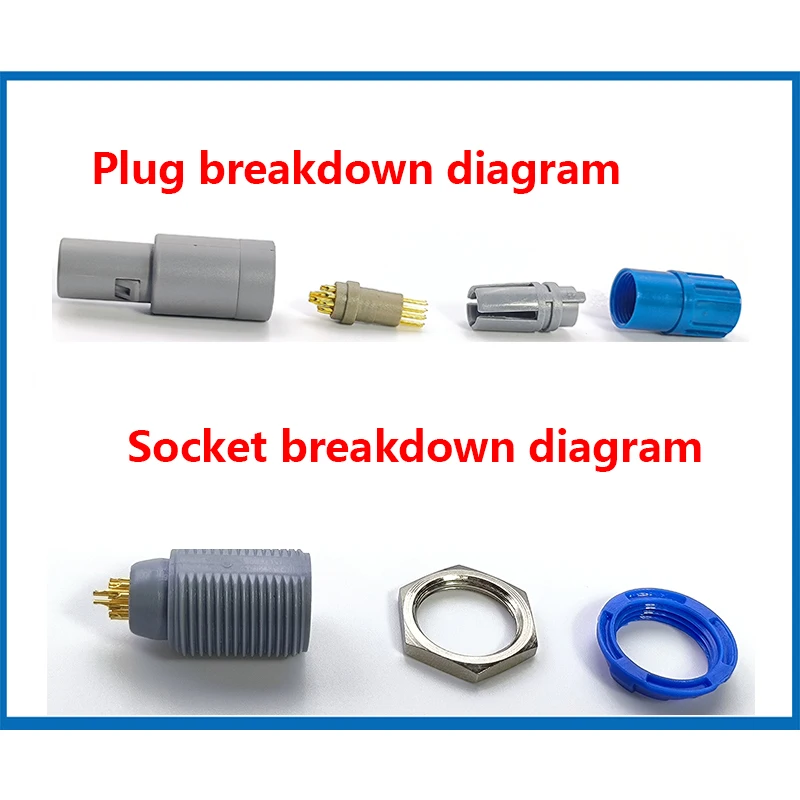 medical-portable-patient-deviceBEXKOM Factory Direct Sales P-Series Medical Cable Medical Devices 2-26 Pin Connector