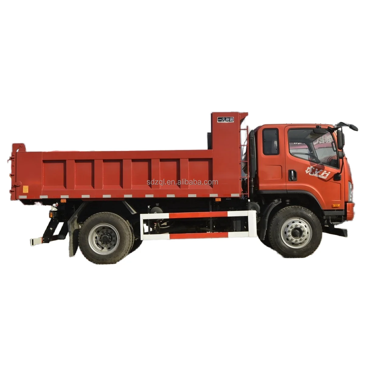 RHD FAW Tiger VH Light Duty 7 Tons Load 4WD Mini Dump Truck 4x4 with Right Steering Wheels