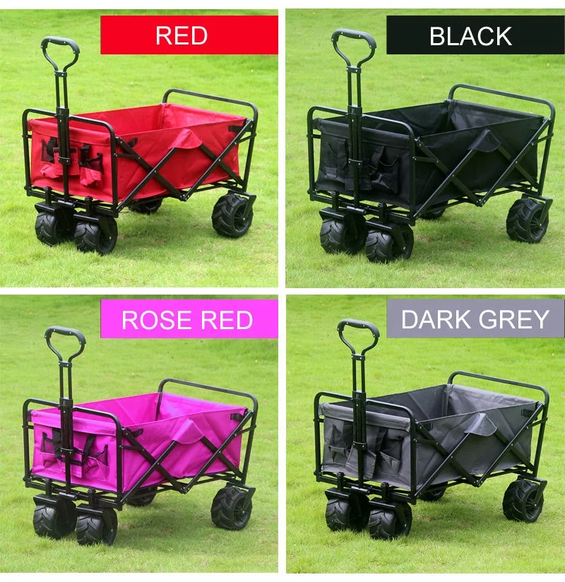 Carrito Plegable Multiuso Todoterreno Playa Camping Compras fabricante