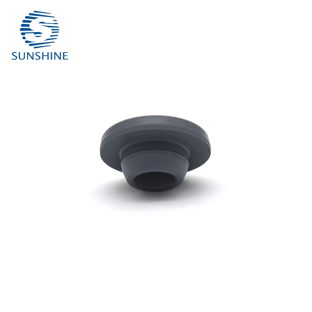 13mm 26mm grey pharmaceutical butyl medical rubber stopper for infusion bottle