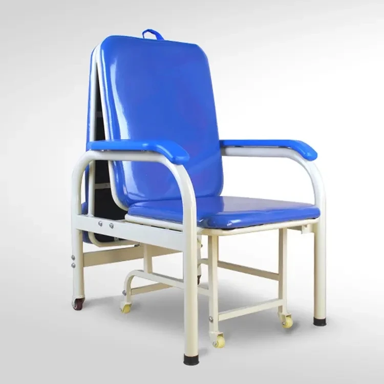 Hospital ward medical folding accompanying chair nap folding bed comfortable and durable infusion chair