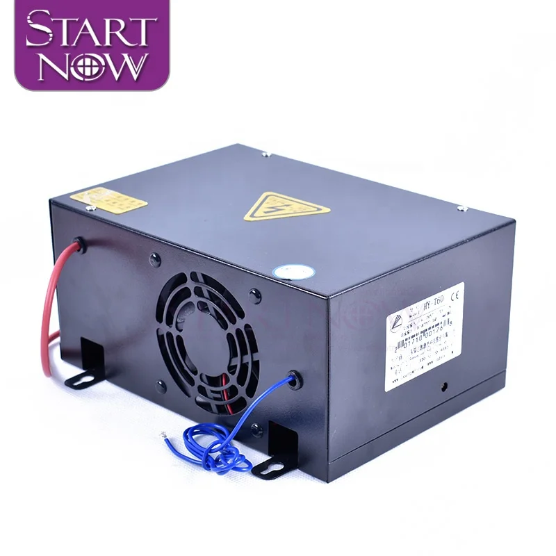 HY-T60 Co2 Laser Device 60W Co2 Laser Generator 110V 220V PSU High Voltage Power Supply For Co2 Laser Engraving Cutting Machine