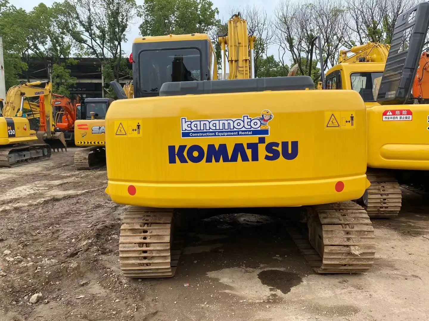 Komatsu PC130-7 13 ton Crawler excavator Used good condition excavator high quality excavator bulldozer backhoe type