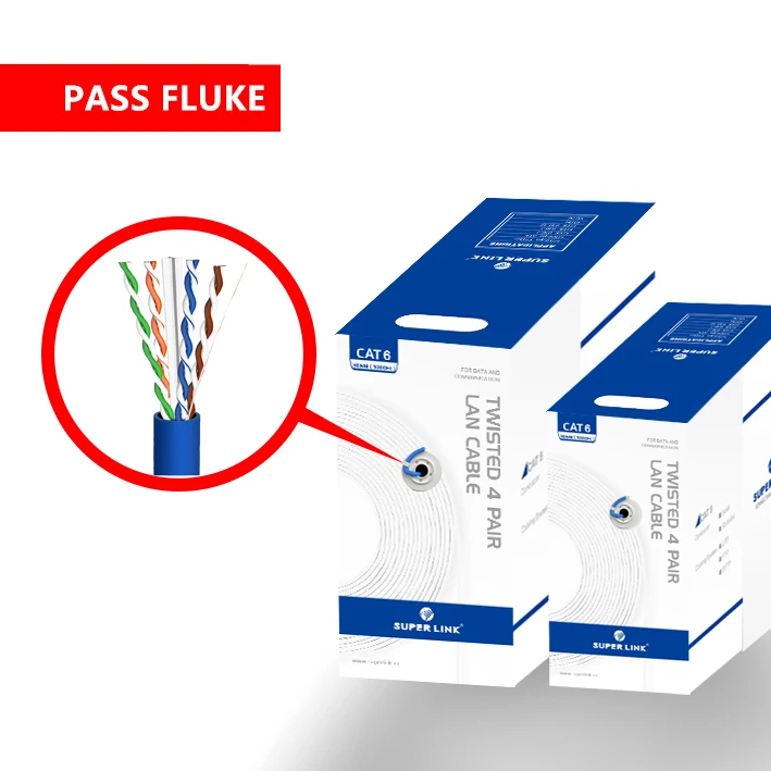 305 м/коробка UTP FTP Cat5e CAT6 сетевой кабель для передачи данных LAN 4 пары