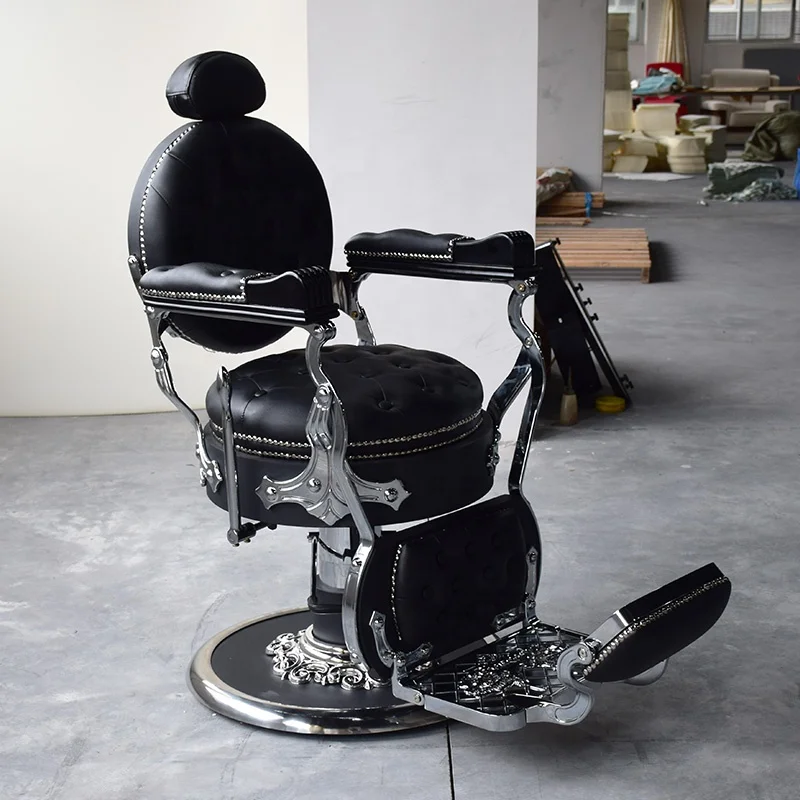 Barber shop fashion Wholesale Modern Cheap salon furniture Luxury Antique Barber Chair For Sale