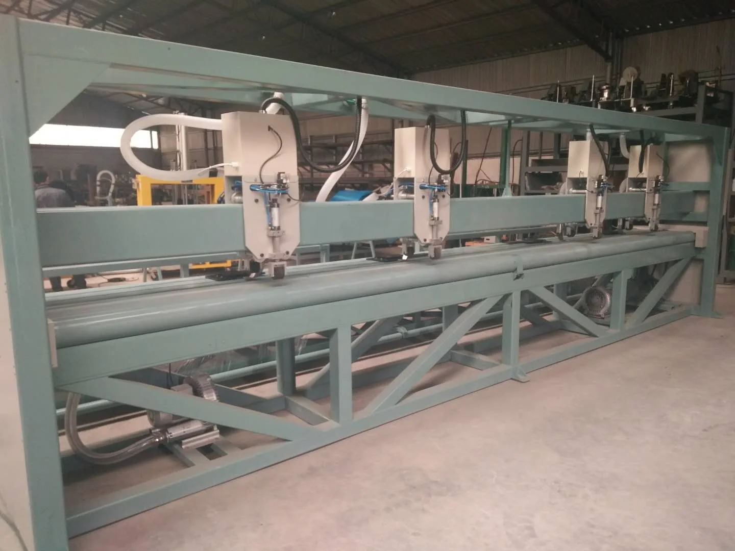 china factory customized 6m 12m large  tarpaulin welding machine for pe pvc banner