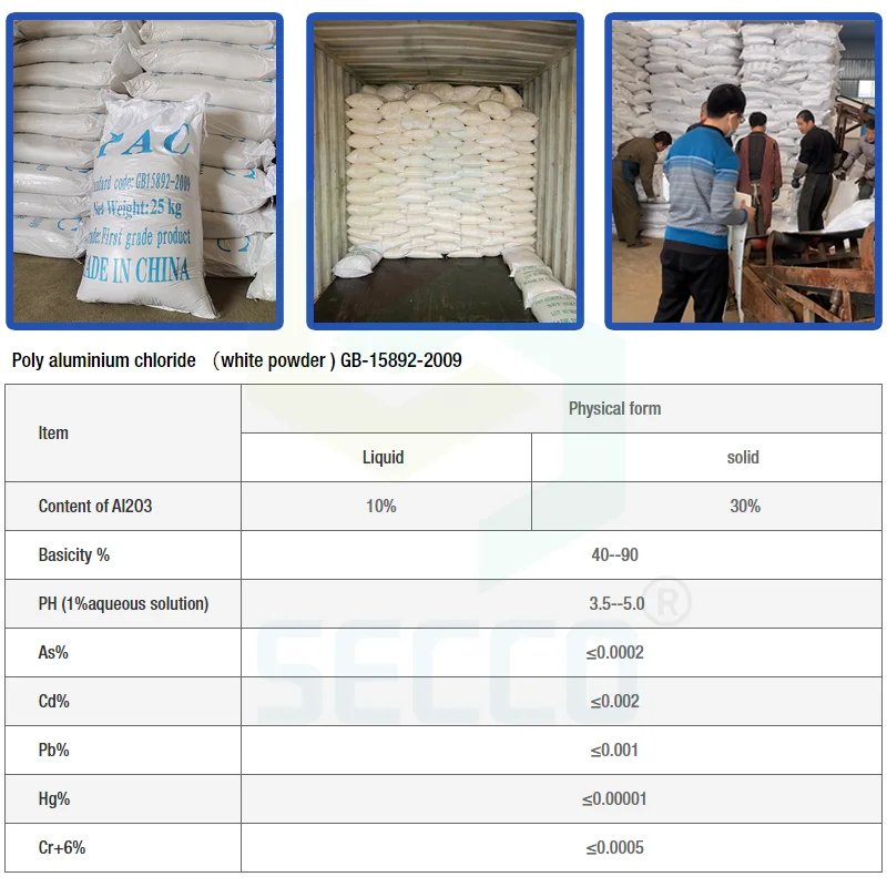 Entity factory price for coagulant Polyaluminium Chloride PAC 30% Yellow/White for Waste/Drinking Water Treatment CAS 1327-41-9