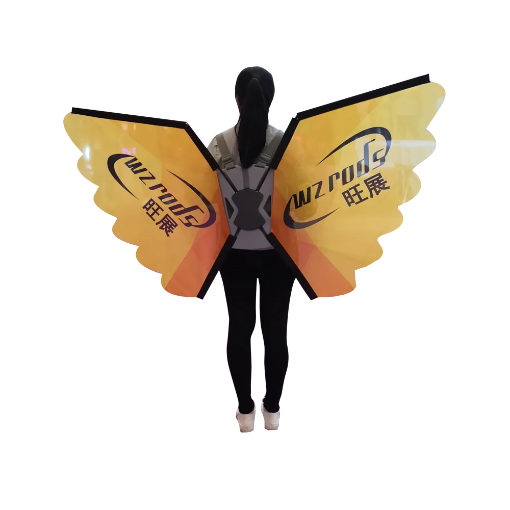  Weihai wzудочки мобильный цифровой рекламный щит наружный уличный баннер рюкзак прогулочная реклама