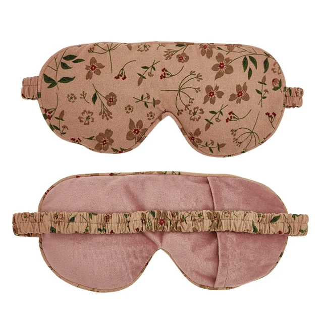 Microwave heated eye masks for Dry Eyes Moist Eye Warm Compress for Therapy Mask with Flaxseed