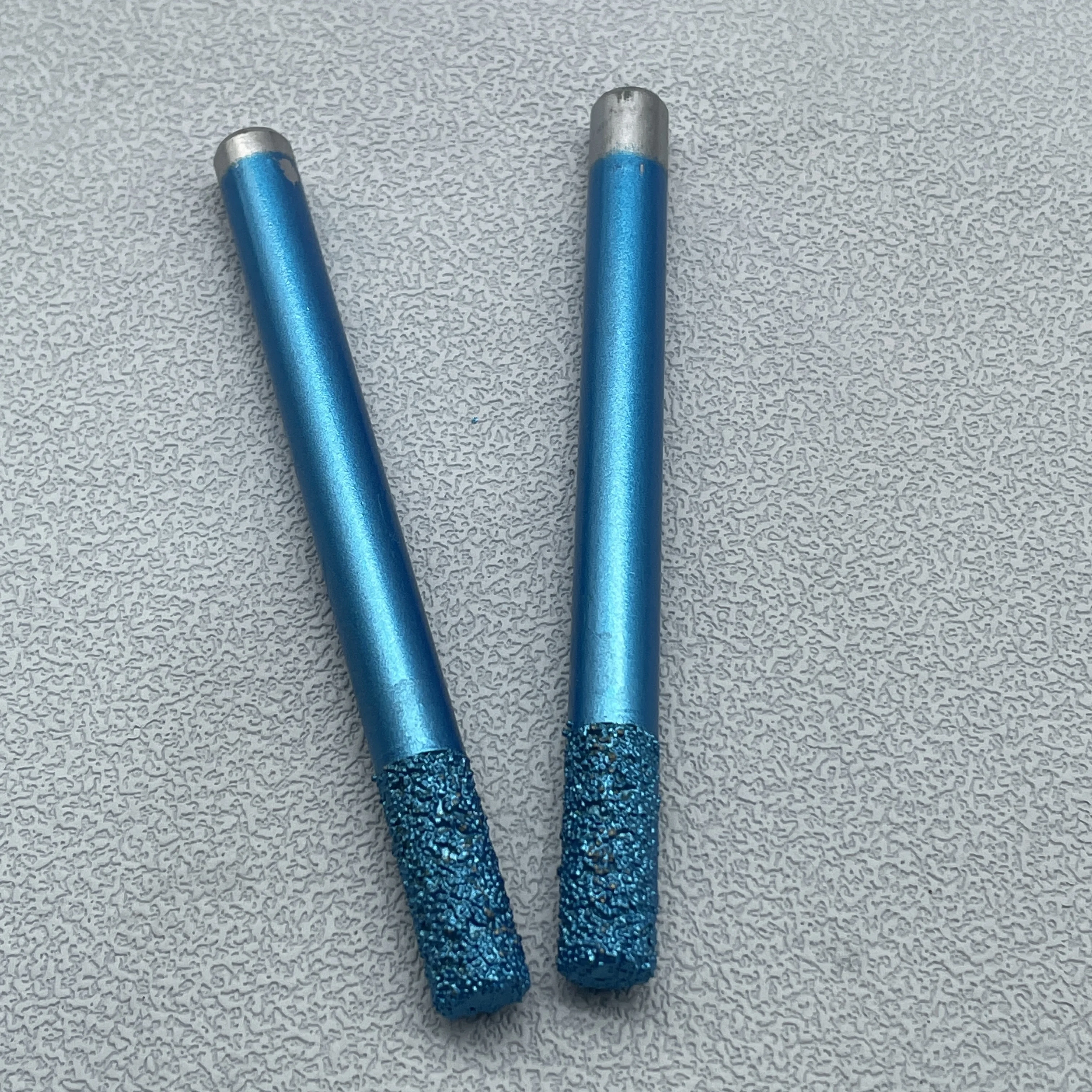 CNC Stone Cutting Tools Diamond Smelting Stone Craving Knife End Mill for Marble M8*90L