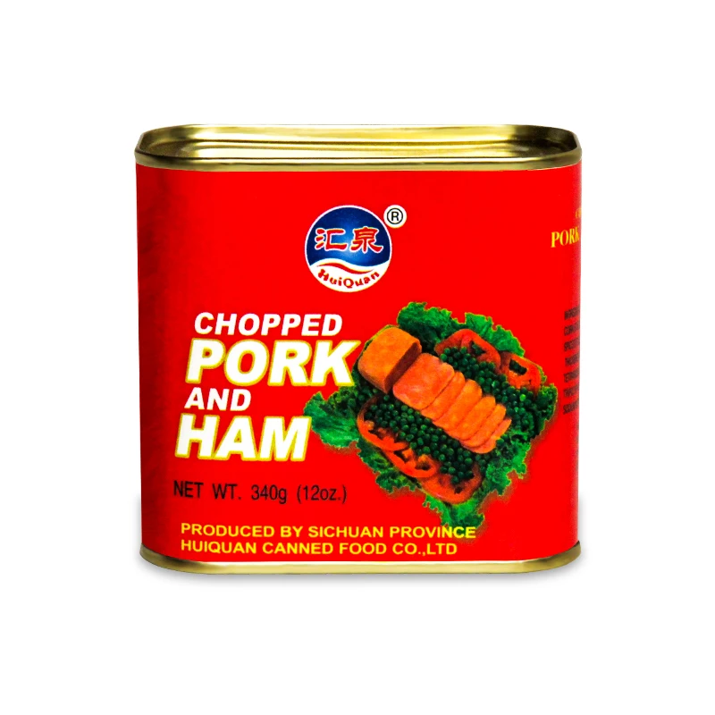 Factory Direct Supply high Quality Canned Chopped Ham Pork Luncheon Meat