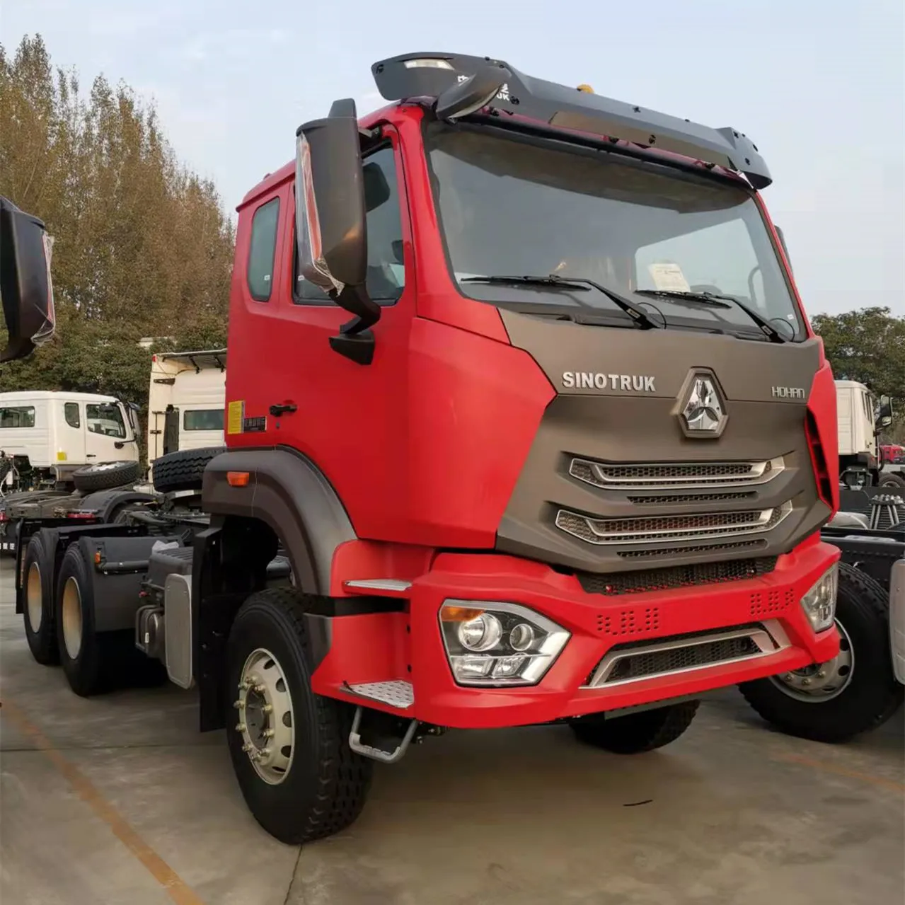 Sinotruck 10 Wheel HOWO HOHAN A7 E7 Trailer Tractor Truck Head for Sale