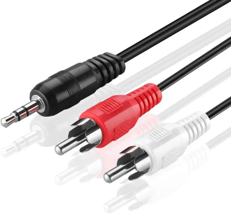 Farsince hot sale 3.5mm to 2 RCA hifi 2 RCA to aux 3.5mm stereo cable