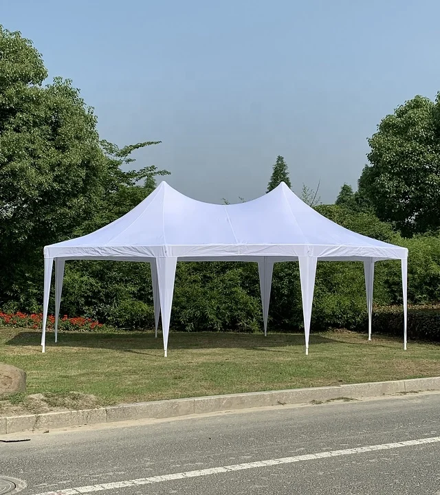 Luxury metal marquee event tent for wedding