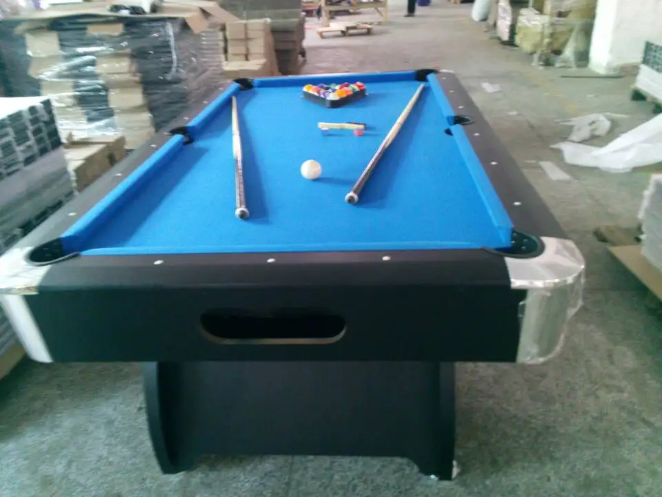 Real Manufacturer Solid Wood Billiards Pool Table