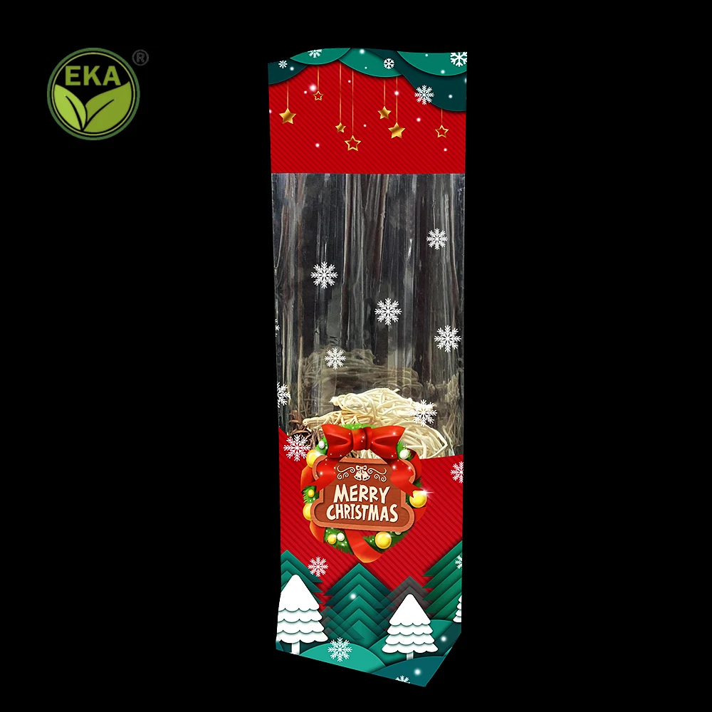 customized food safe sweet packaging opp cellophane plastic bag christmas halloween packaging bag