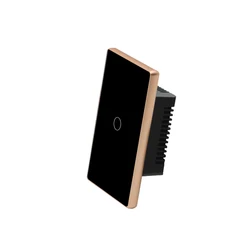 New Arrival Wall Switch Socket American Dimmer Switch 1 Gang 3 Way 120V 600W Max White Light Copper OEM Power Slider Color L