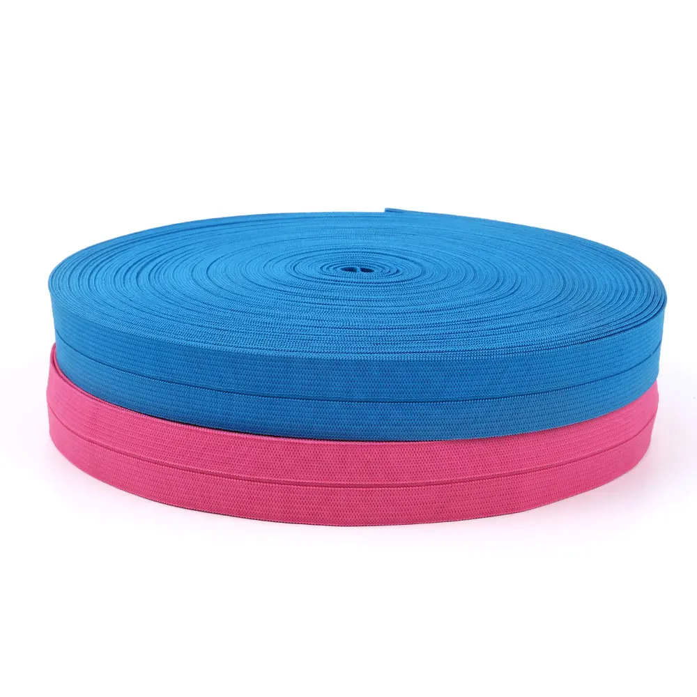 Stocked 7/8 Inch 22mm Knitted Fold Over Elastic Band for Binding