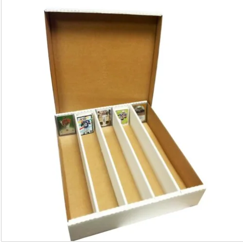 Agent Cardboard Baseball Card Super Monster 5-Row Big Folding Foldable  Paper Box Storage Boxes with Lids