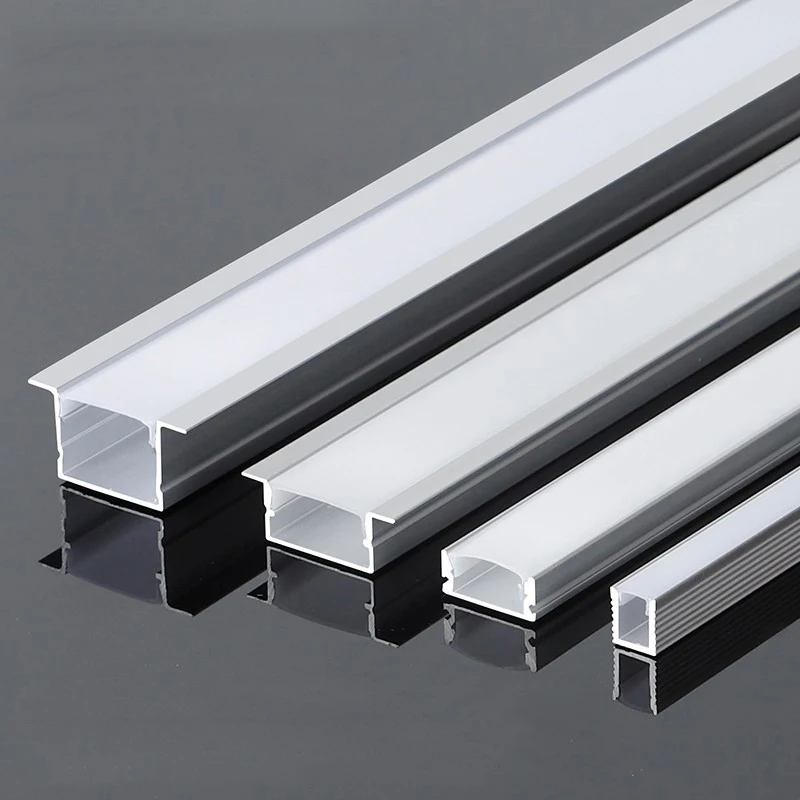 Recessed Extrusion Led Aluminum Profile Channel For Led Strip Light