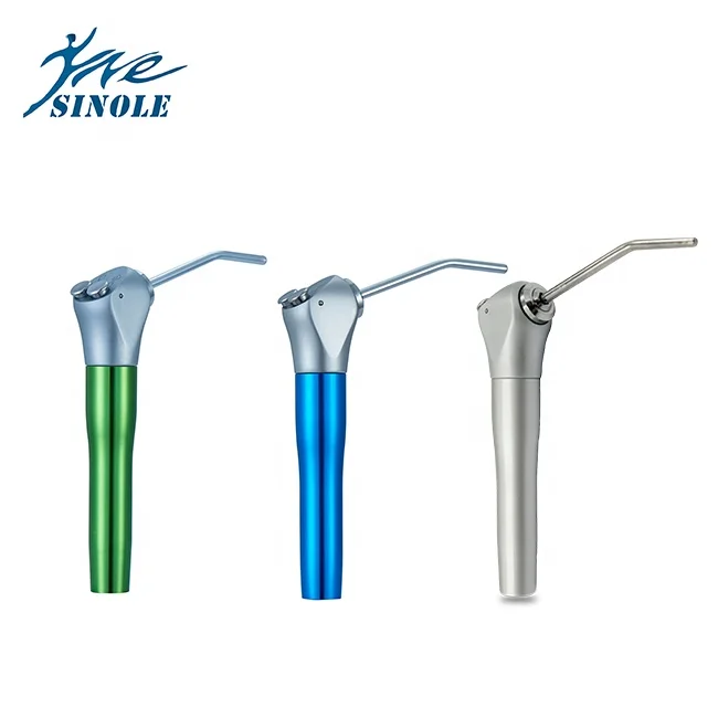 Dental air and water syringe 3 way syringe with 5 color
