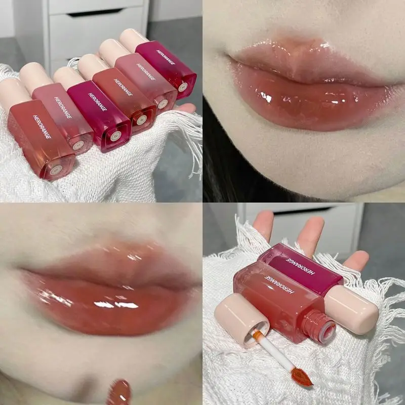 factory New HERORANGE 6-color Velvet gloss cream long lasting waterproof matte lipstick lip care