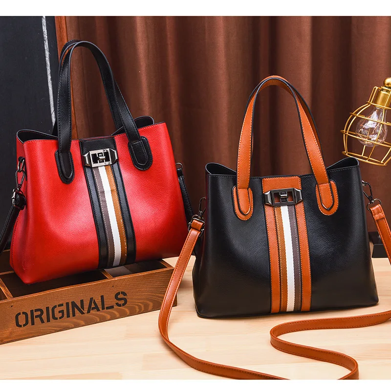 
Popular Simple 5 Color Package Shopping Bag Designer Bags Ladies Handbag For Fashion Decoration 