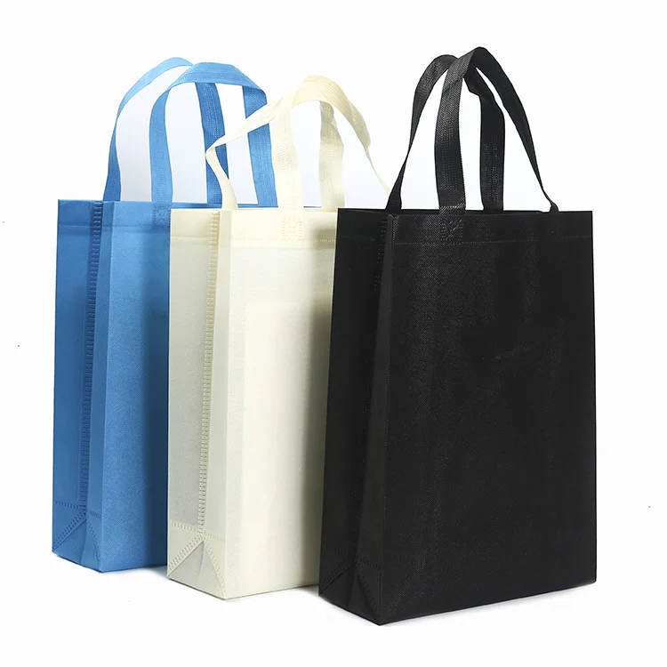 High Quality IN STOCK Non-woven Bag Festival Gift Bag with Handle