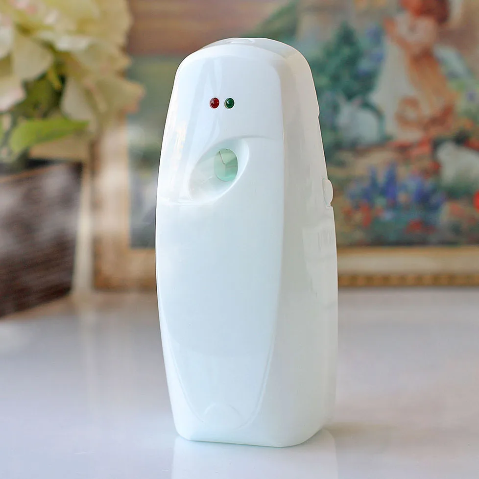 Hotel office toilet timer automatic deodorant spray wall mounted air freshener dispenser