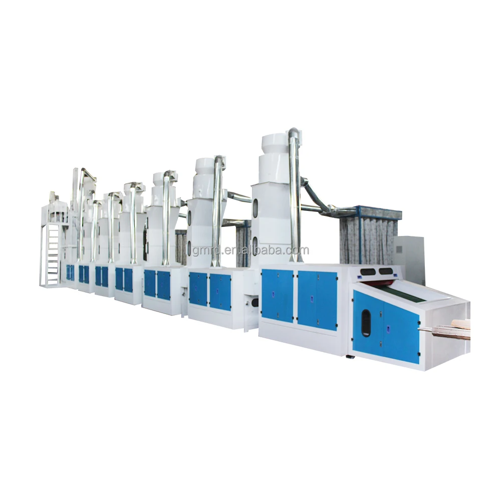 Высокопроизводительная машина для переработки текстильных отходов для хлопчатобумажной пряжи