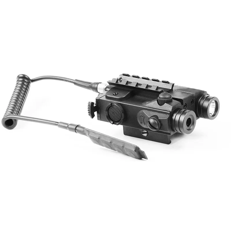 Лазерный прицел Laserspeed с зеленым лазером и светодиодным фонариком