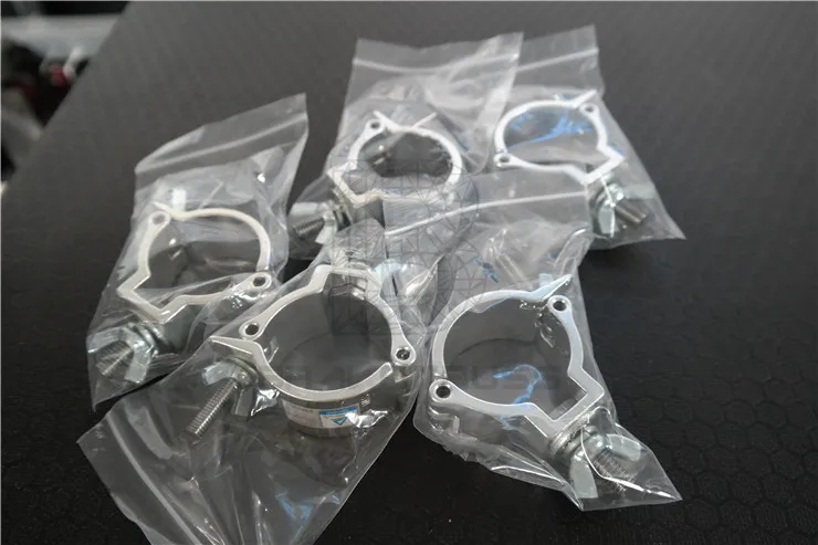 Wholesale TUV certificate Mini 360 QR Aluminum Stage Lighting Truss Clamp Hook 48-51mm Load 100KG