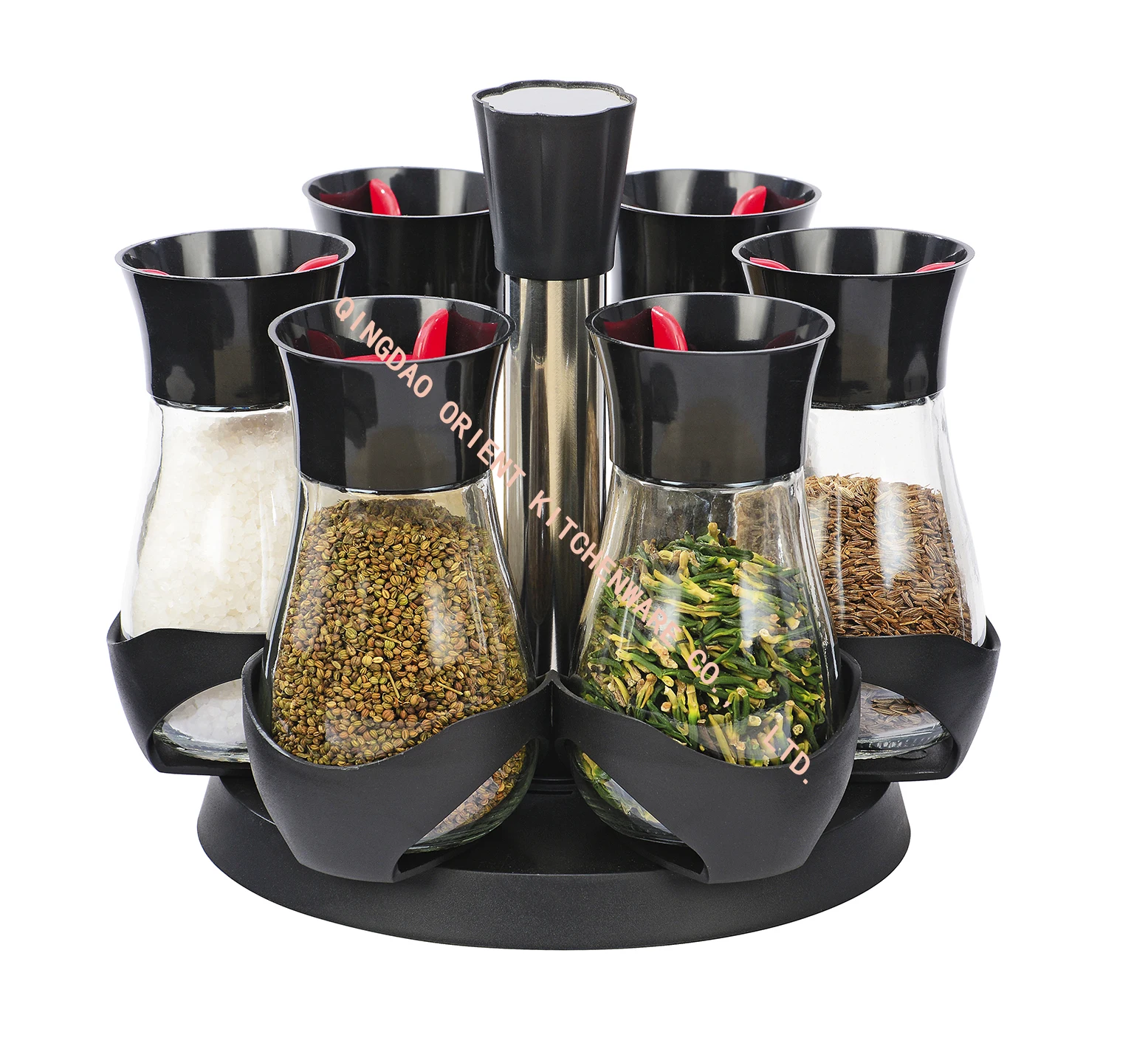 Condiment china wholesale empty single kitchen glass spice jars bottles 120ml  glass herb & spice tools spice jars packaging