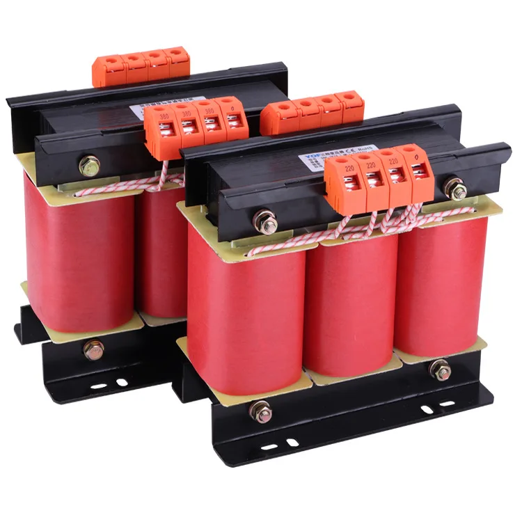 32 кВт 50 100 125 220 В до 440 3-фазный трехфазный изолирующий автоматический трансформатор сухого типа
